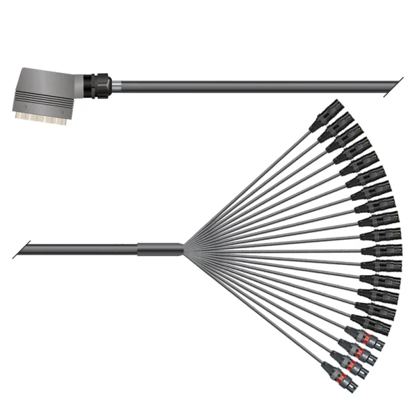 Multicorekabel Quantum, schwarz, 10,00m