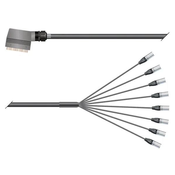 Multicorekabel Quantum, schwarz, 50,00m