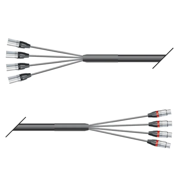 Multicorekabel Quantum, schwarz,  2,00m