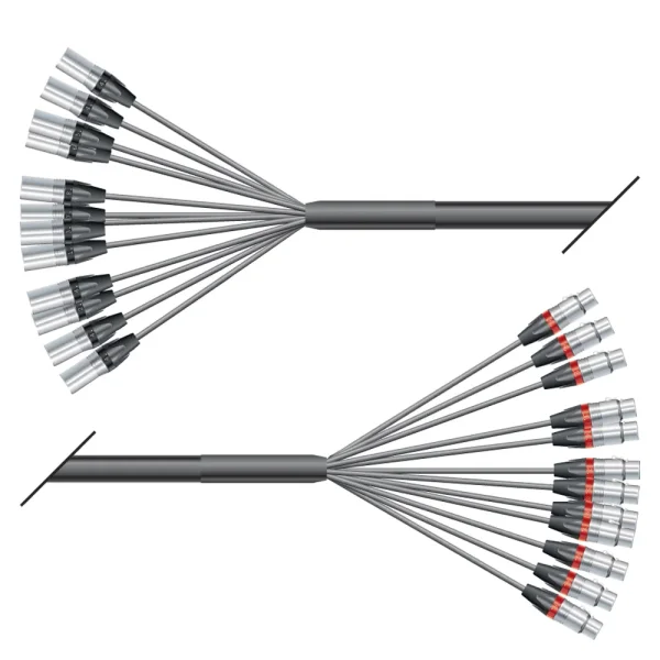 Multicorekabel Quantum, schwarz,  3,00m