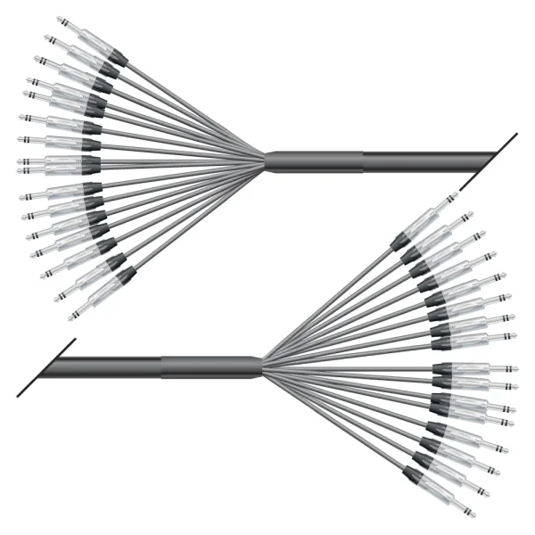 Multicorekabel Quantum, schwarz,  2,00m