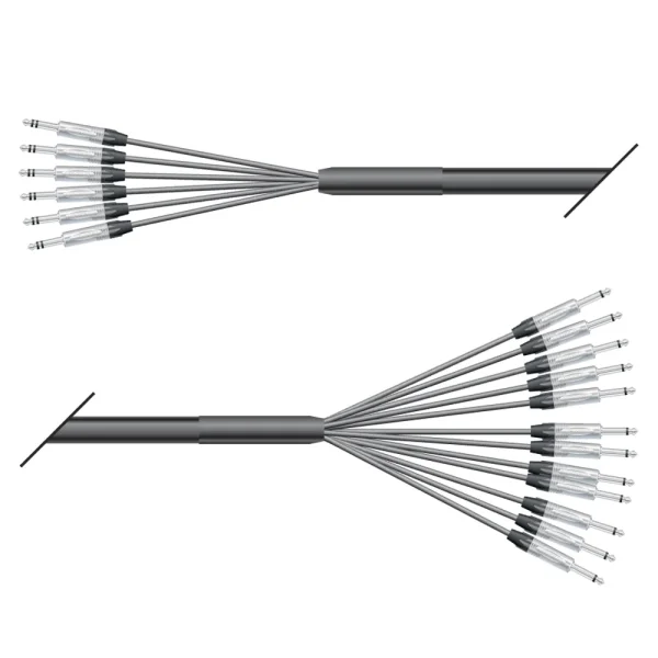 Multicorekabel Quantum, schwarz, 10,00m