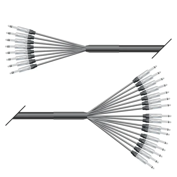 Multicorekabel Quantum, schwarz,  3,00m