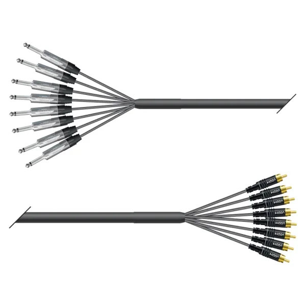 Multicorekabel Quantum, schwarz,  3,00m