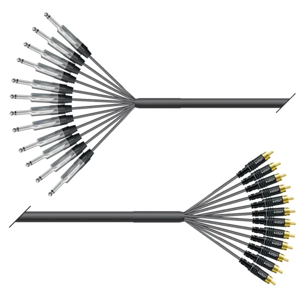 Multicorekabel Quantum, schwarz,  3,00m