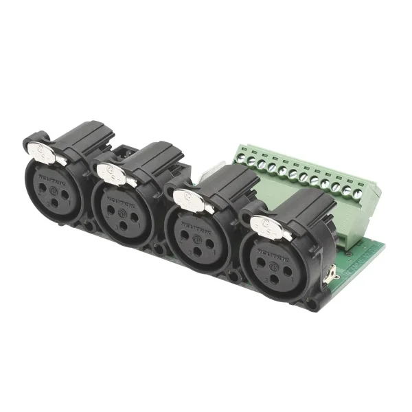 SYSBOXX-Modul 1HE 3BE 4xXLR female>EUROB