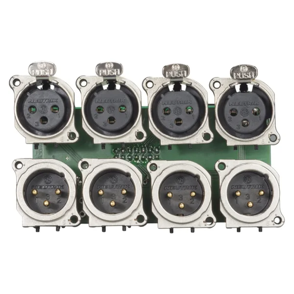 SYSBOXX-Modul 2HE 3BE 4xXLR male+female