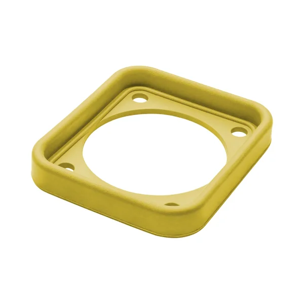 NEUTRIK D-Serie-Flanschdichtung gelb