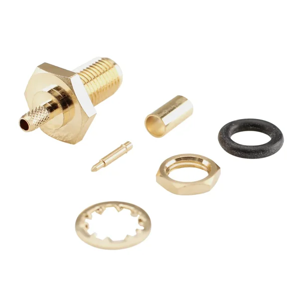 SMA-Kabeleinbaubuchse REVERSE 50 OHM