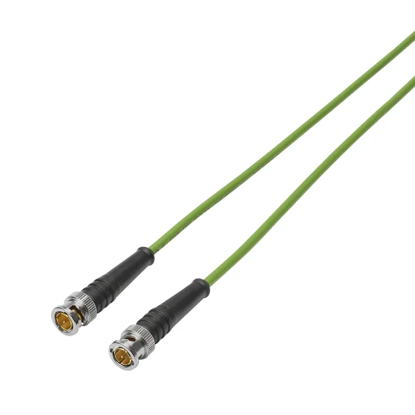 Koaxkabel Slimline, grün,  0,30m