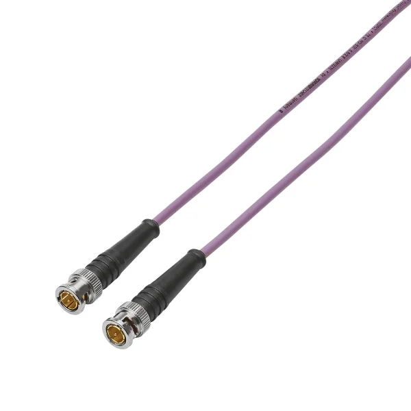 Koaxkabel Slimline, violett,  0,30m