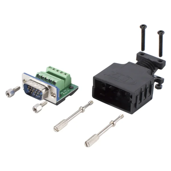 SUBD-HD Gehäusest. 15pol Schraubanschluß