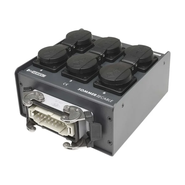 Schukoverteiler 6fach, HAN16