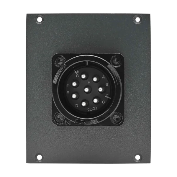 SYSBOXX-Modul 2HE 2BE 1xLK 8pol male