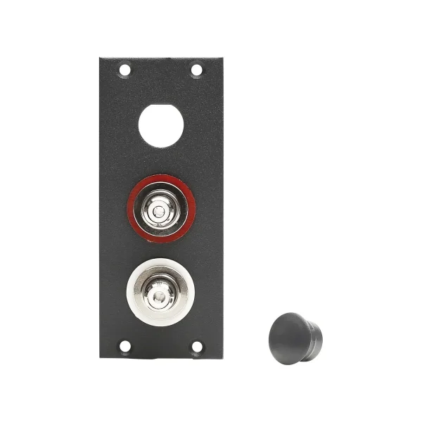 SYSBOXX Frontblech 2HE, 1BE