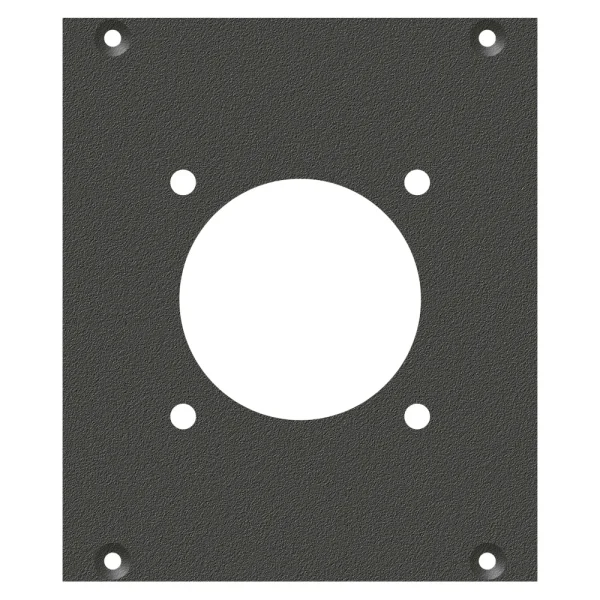 SYSBOXX-Frontblech 2HE 2BE 1xLK24/25