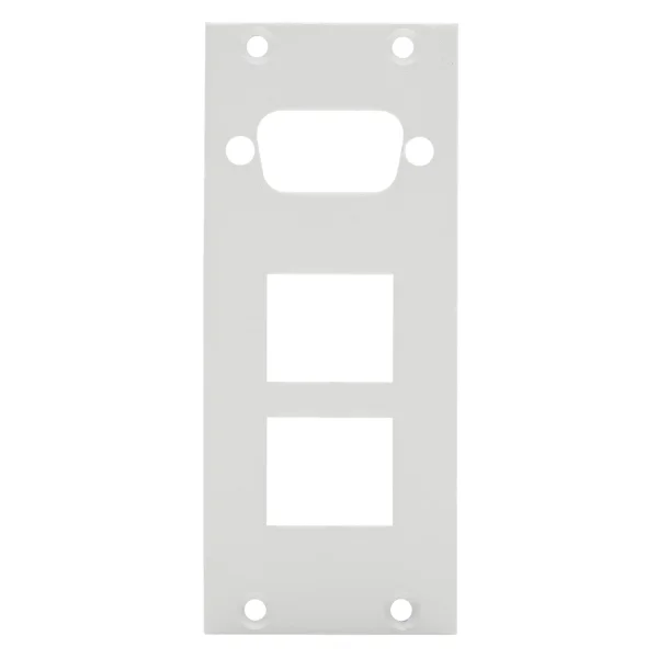 SYSBOXX-Frontbl. 2HE 1BE SUBD09/15+KEYS.