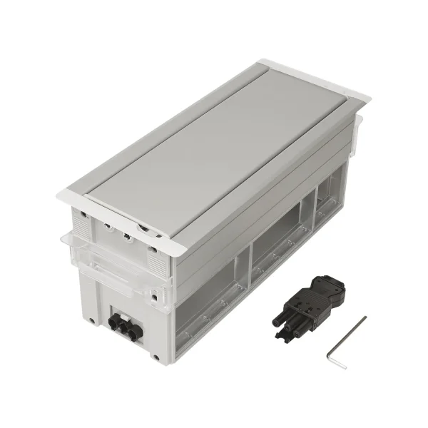 SYSFRAME45 Tischeinbaufeld, 5x W45-Modul