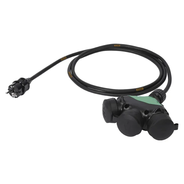 Netzkabel Titanex, schwarz, 20,00m