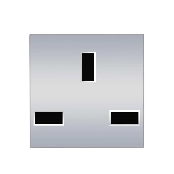 SYSWALL45 SCHUKO-Steckdose British V1