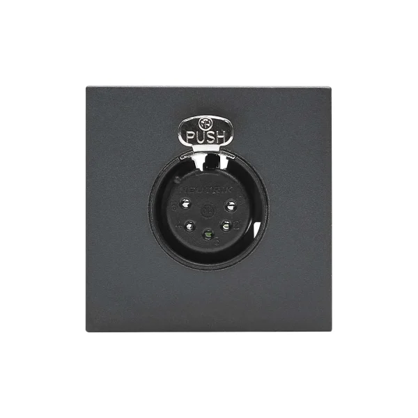 SYSWALL45 XLR 5p fem. -> Klemmblock