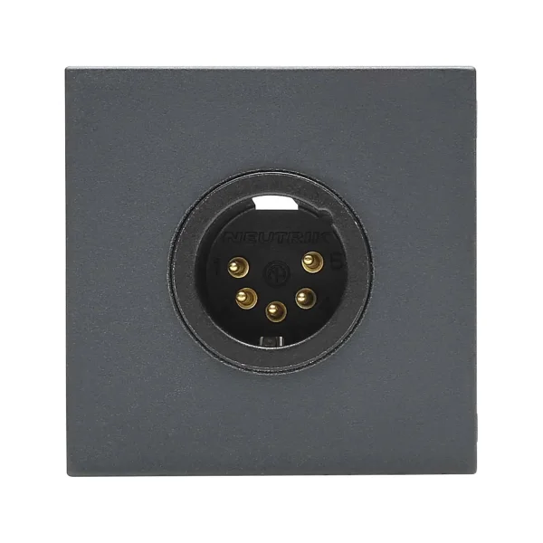 SYSWALL45 XLR 5p male -> Klemmblock