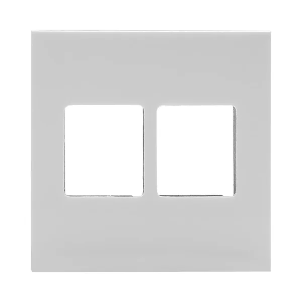 SYSWALL45 Frontplatte, 2 x KEYSTONE