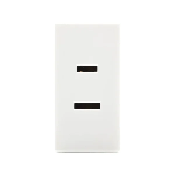 SYSWALL45 SCHUKO-Steckdose USA 15Amp