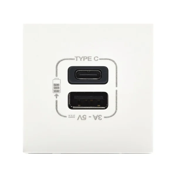 SYSWALL45 USB-Lademodul A/C, 3A