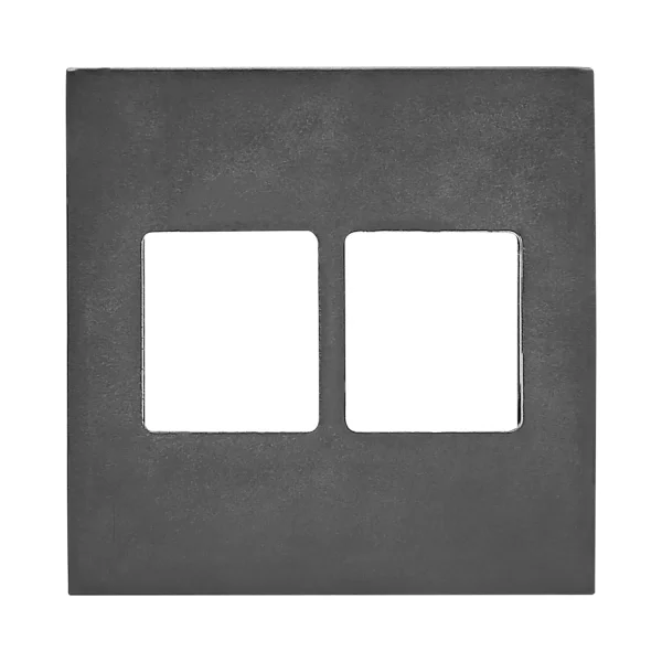 SYSWALL45 Frontplatte, 2 x KEYSTONE