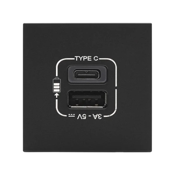 SYSWALL45 USB-Lademodul A/C, 3A