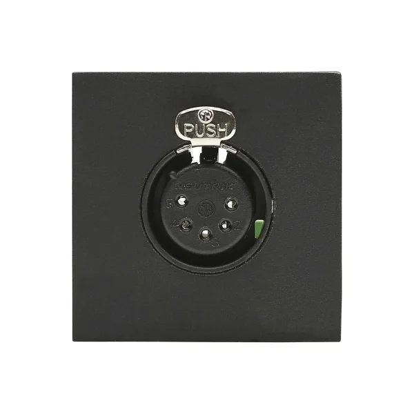 SYSWALL45 XLR 5p fem. -> Klemmblock