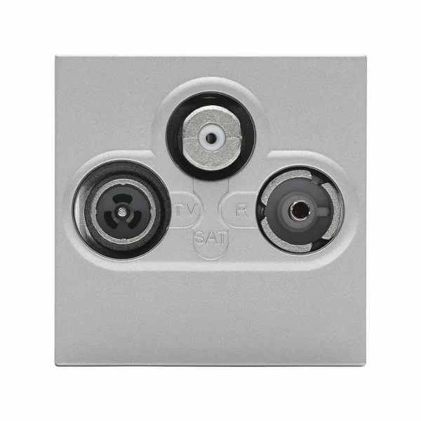 SYSWALL45 Antennen+SAT-Steckdose, 3-Loch