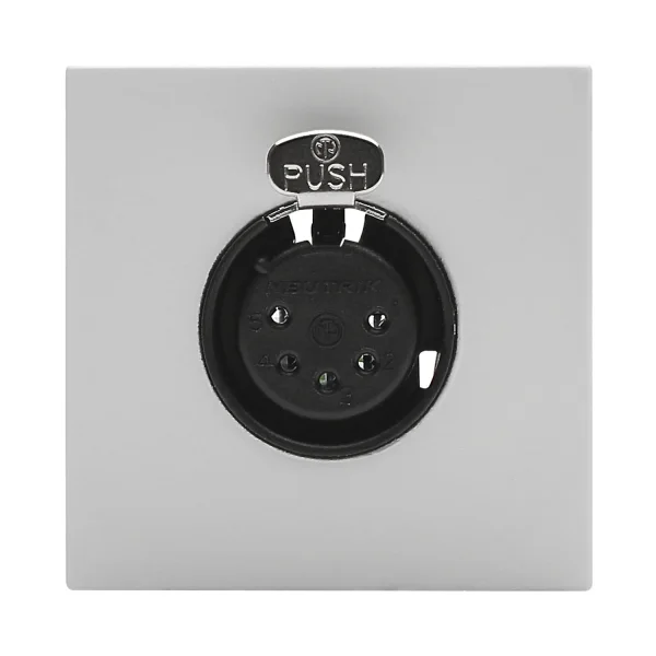 SYSWALL45 XLR 5p fem. -> Klemmblock