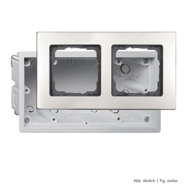 SYSWALL50 Schalterrahmen + UP 3fach