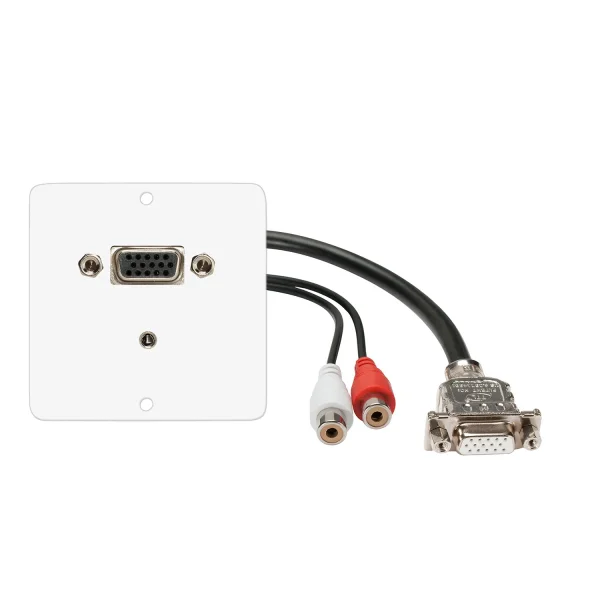 SYSWALL50 VGA+Minikl. -> Kabelbuchsen