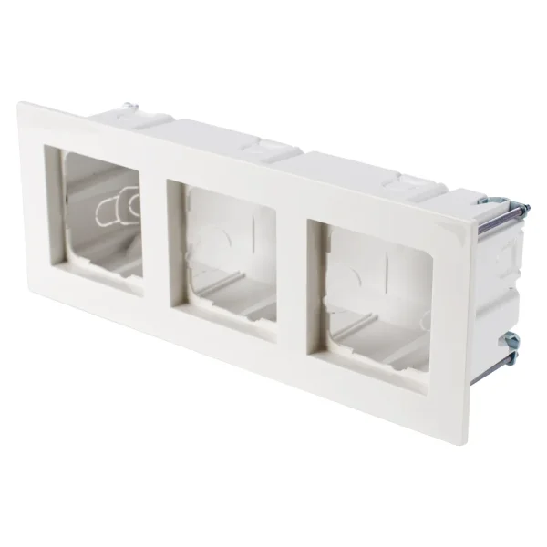 SYSWALL50 Schalterrahmen + UP 3fach