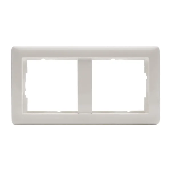 SYSWALL55 Schalterrahmen 2fach