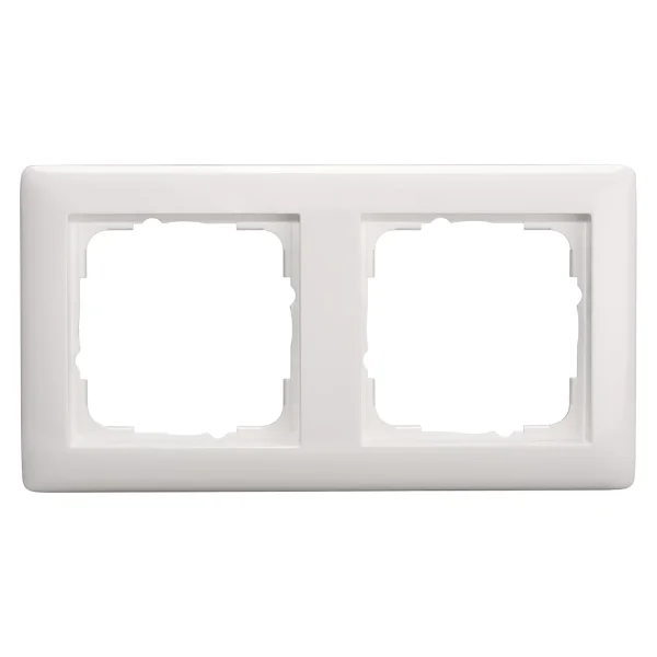 SYSWALL55 Schalterrahmen 2fach