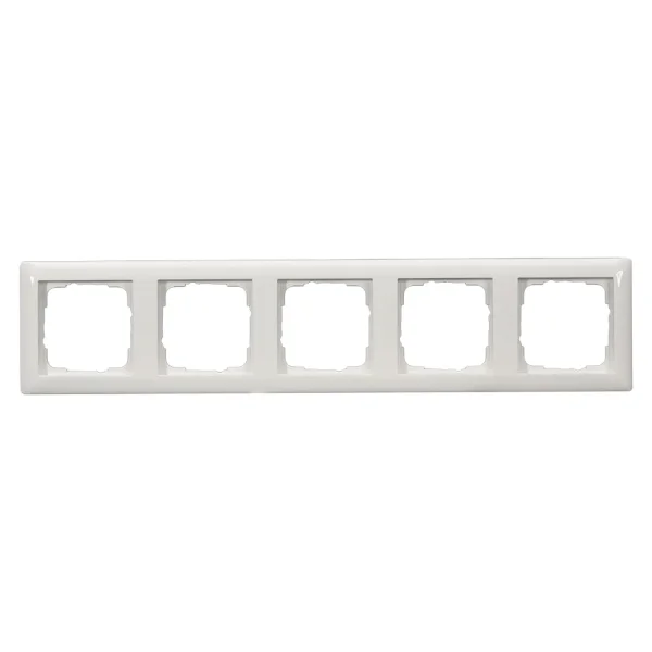 SYSWALL55 Schalterrahmen 5fach