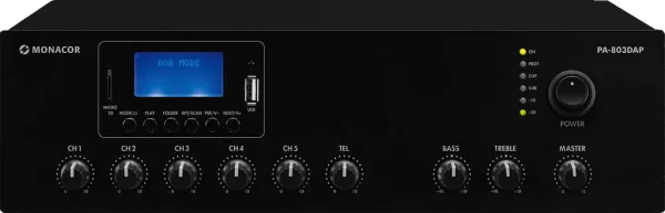 PA-803DAP ELA-Mono-Mischverstaerker