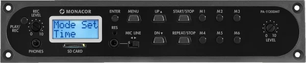 PA-1120DMT Nachrichten/Uhr-Modul