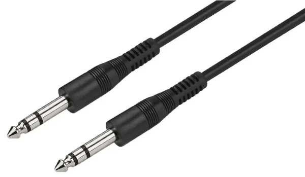 MCC-124/SW Stereo-Klinkenkabel, 1,2m