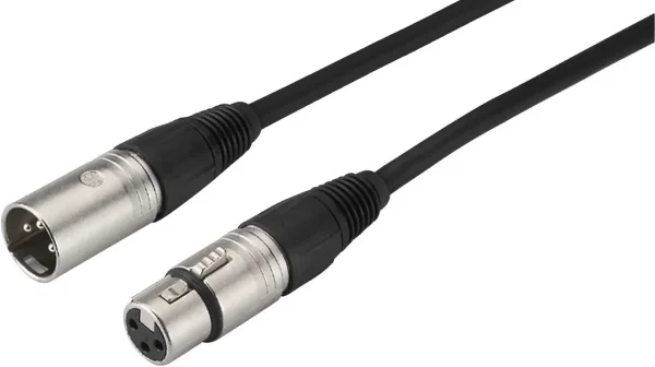 MECN-200/SW XLR-Verlaengerungskabel 2m