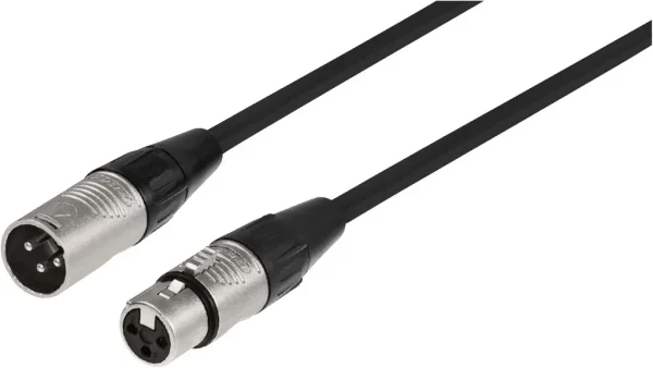 MECR-200/SW XLR-Verlaengerungskabel 2m