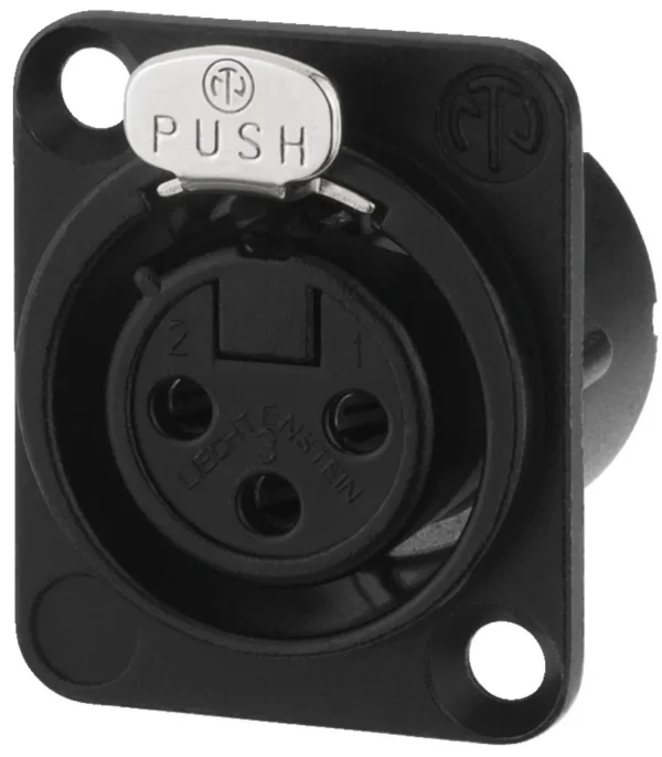 NC-3FDLXBAG XLR-Einbaubuchse