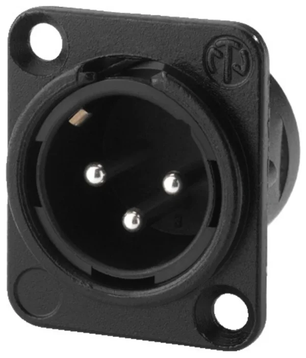 NC-3MDL1BAG XLR-Einbaustecker