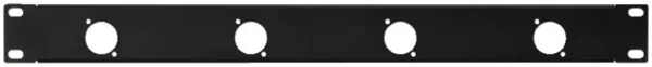 RCP-8730U 1HE-Blende mit Bohrung
