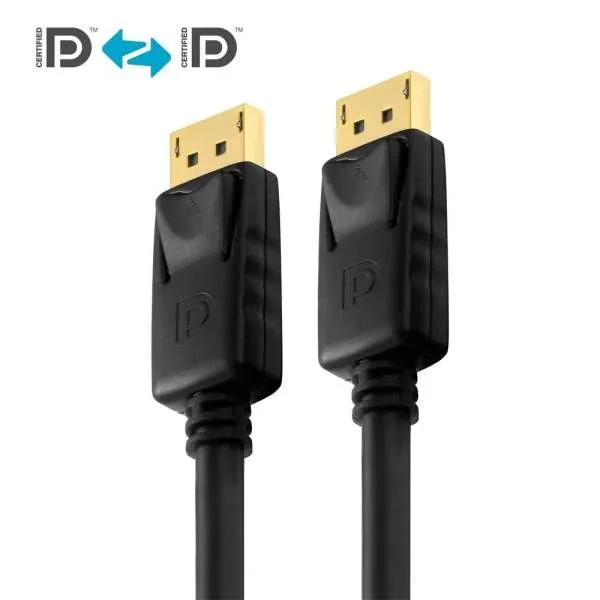 Zertifiziertes 4K DisplayPort-Kabel - schwarz, 30.0m