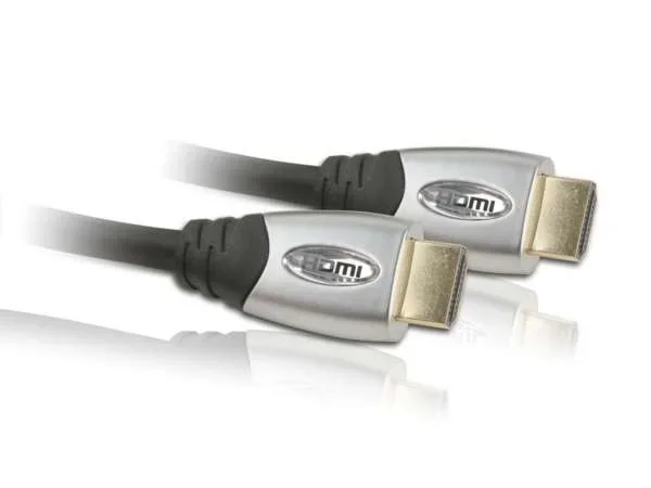 HDMI-Kabel mit Ethernet, FullHD 1080p - 2.00m, schwarz
